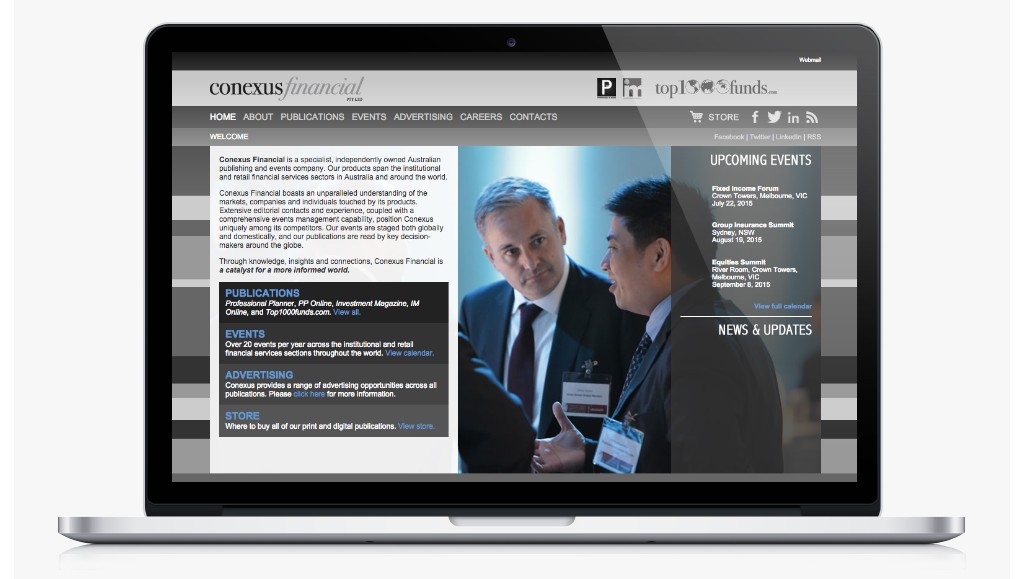 Conexus Financial Website