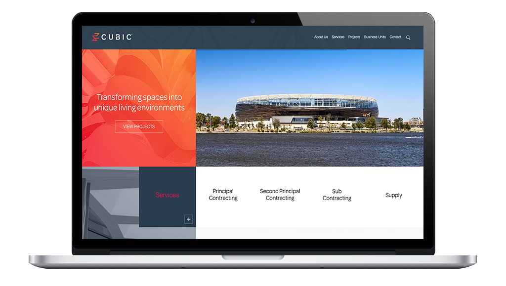 Cubic Group Drupal Website