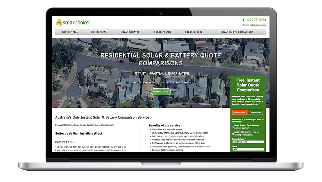 Solar Choice Website